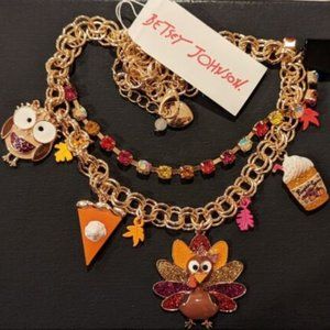 Betsey Johnson THANKSGIVING SET!